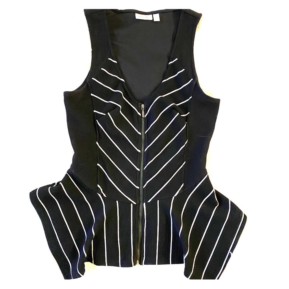 Marilyn Monroe Black & White Striped top